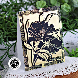 Alex Syberia Designs - Elegant Blooms Press Plate & Die Set