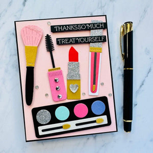 Gorgeous You Makeup Etched Dies