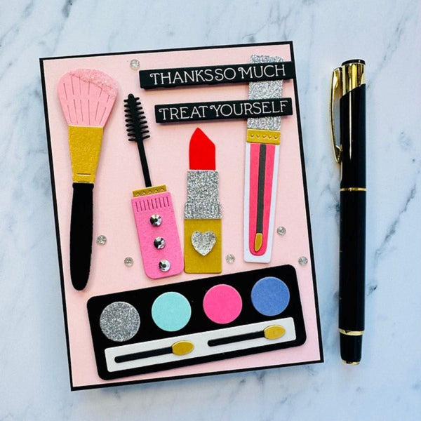 Gorgeous You Makeup Etched Dies