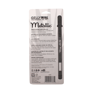 Sakura Gelly Roll Pens Hot Metallic, 5pk (Gold, Silver, Blue, Emerald, Purple)