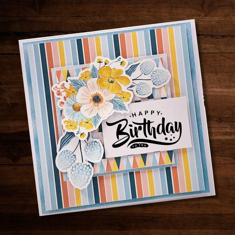 Paper Rose - Maya's Garden Basics 12x12 Paper Collection