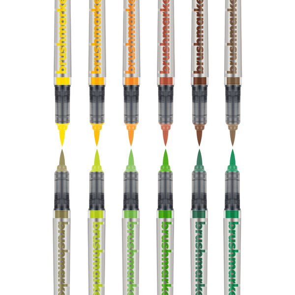 Karin Brushmarker PRO 12pc Sun and Tree Set