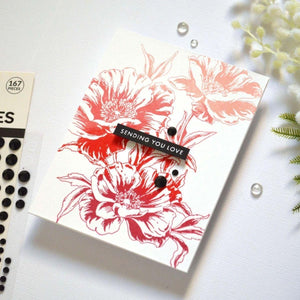 Altenew - Inked Poppies Press Plate