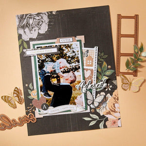Cherish This BetterPress Plate & Die Set from the Golden Afternoon Collection
