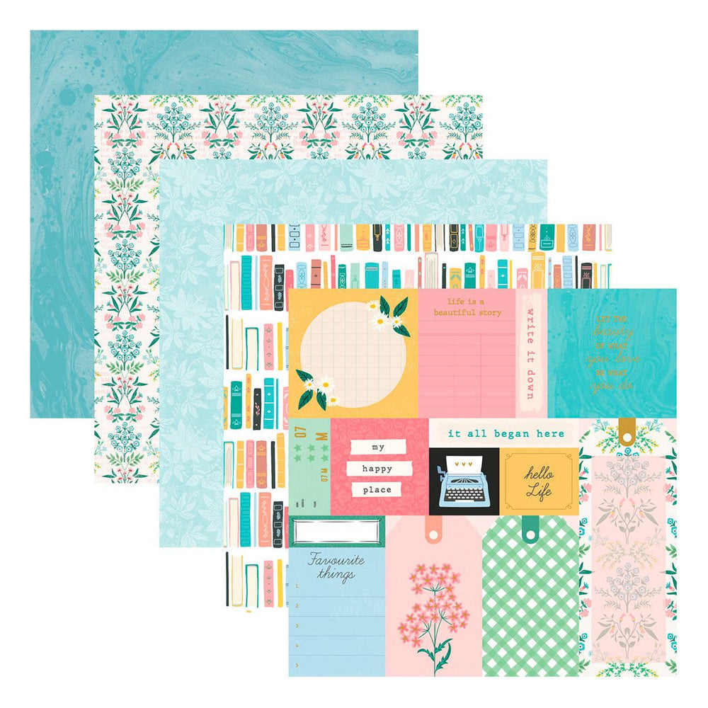 Rosie's Studio Hello It's Me! 12x12" Designer Paper Pack