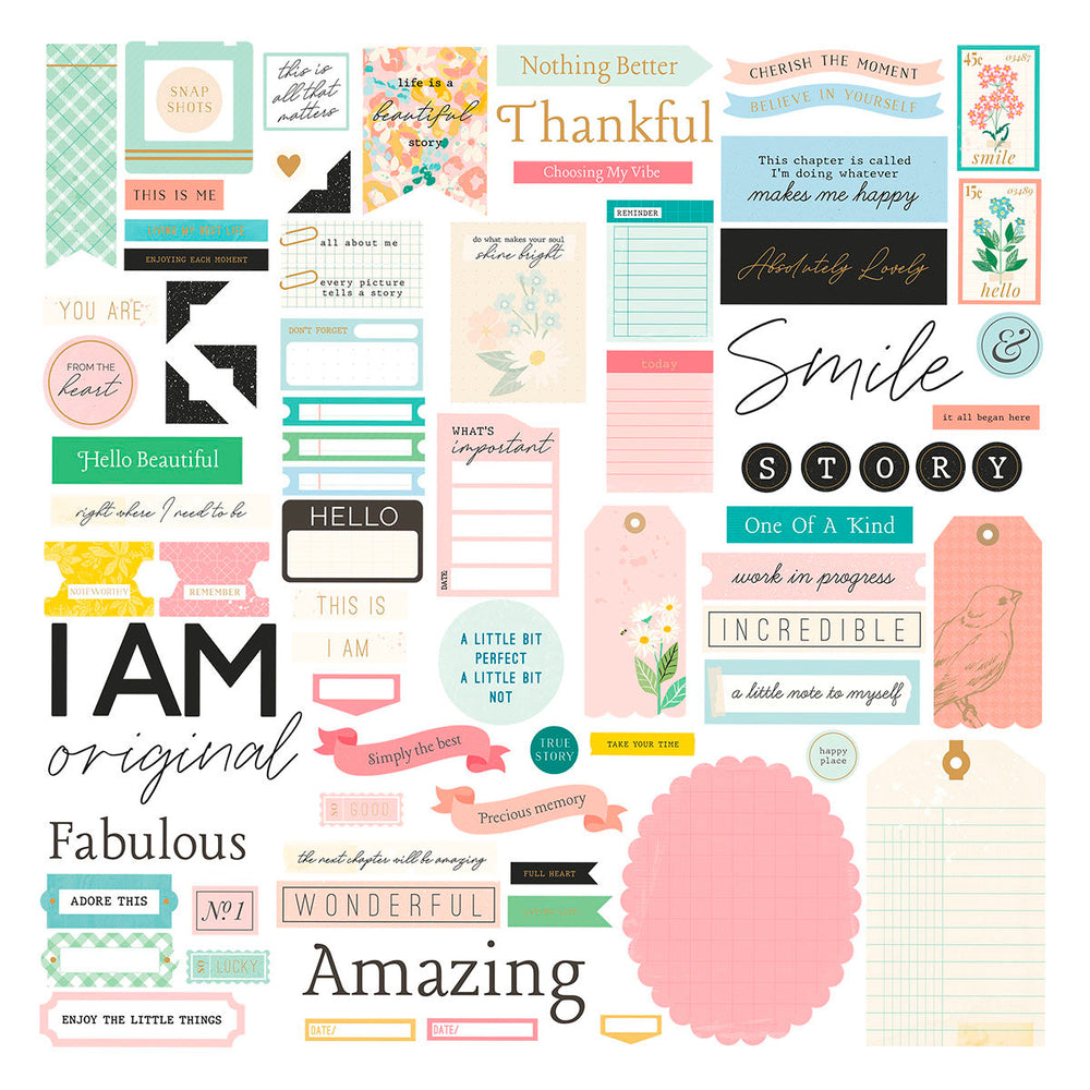 Rosie's Studio Hello It's Me! Embellishment Bundle