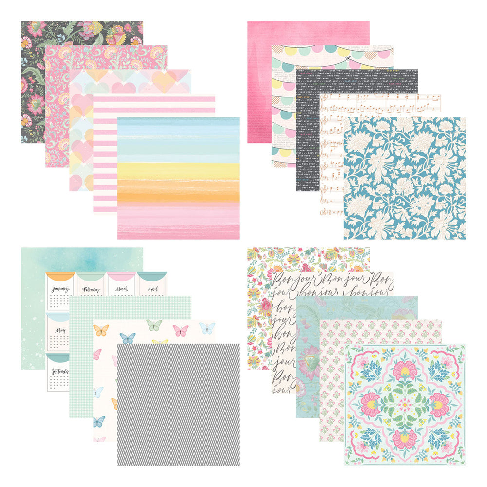 Rosie’s Studio Jubilee 6 x 6” Designer Paper Pad