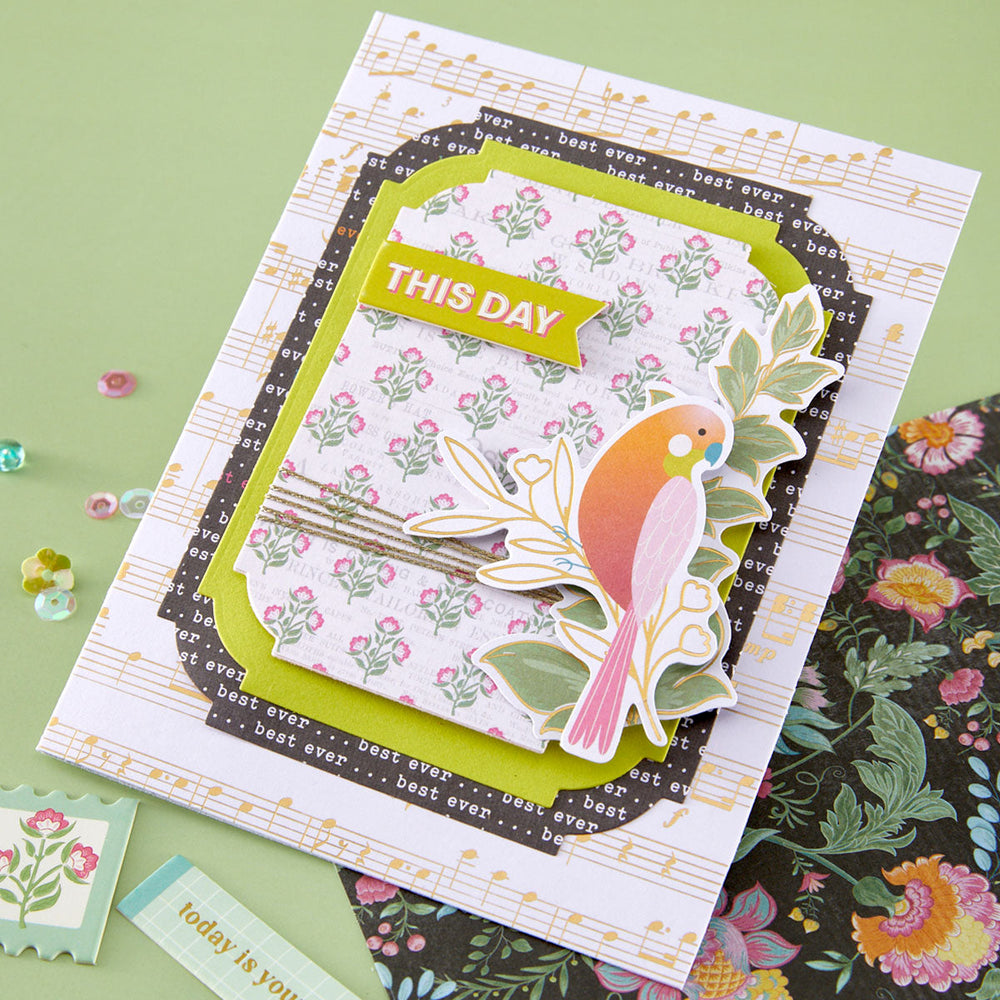 Rosie’s Studio Jubilee Cardstock Diecut Ephemera