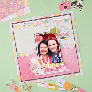 Rosie’s Studio Jubilee Cardstock Diecut Ephemera – Sentiments