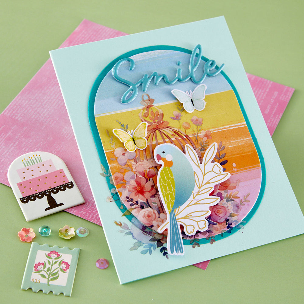 Rosie’s Studio Jubilee Chipboard Sticker Pack