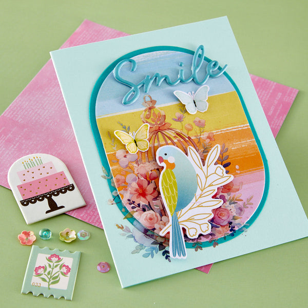 Rosie’s Studio Jubilee Chipboard Sticker Pack