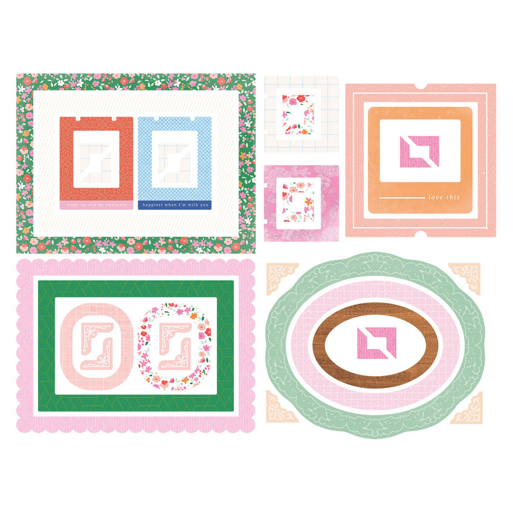 Rosie's Studio Breakfast in Bed Chipboard Frames & Corners