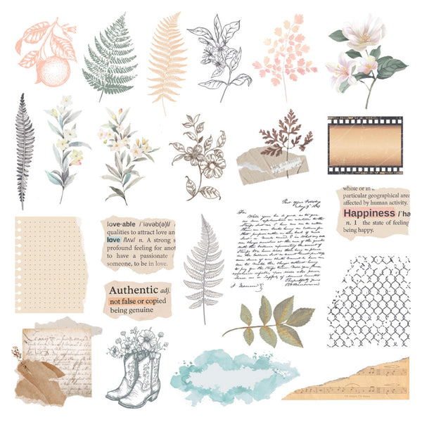 Rosie's Studio Clementine Diecut Clear Stickers