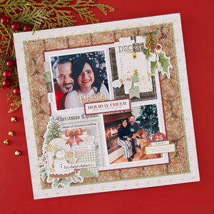 Rosie's Studio Sleigh Bells Ring Cardstock Diecut Ephemera