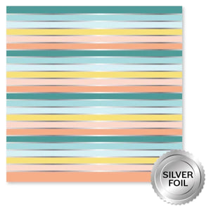 Paper Rose - Maya's Garden 12x12 Paper Collection foil