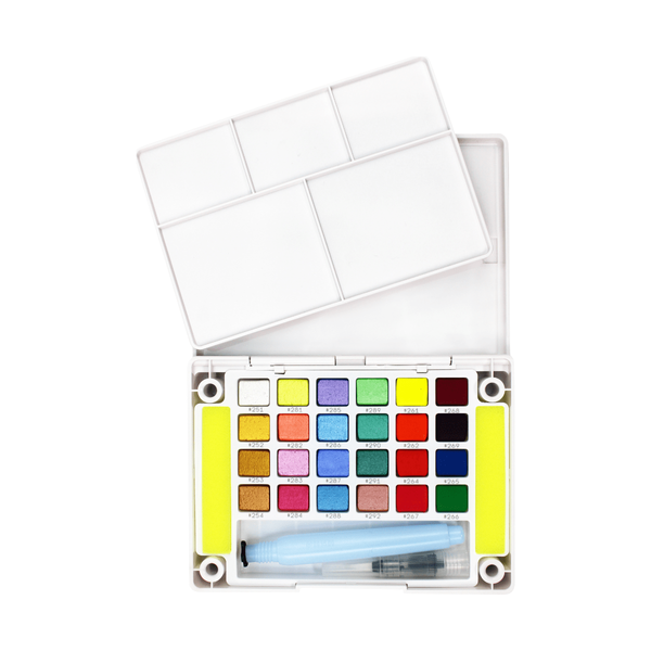 Sakura Koi Watercolors CAC w/Brush - 24 colors