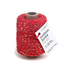 Vivant - Lurex Red Cotton Cord (54.68 yards)