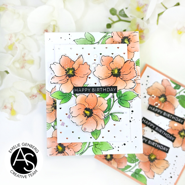 Alex Syberia Designs - Floral Trio Press Plate