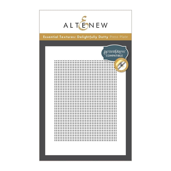 Altenew - Essential Textures: Delightfully Dotty Press Plate