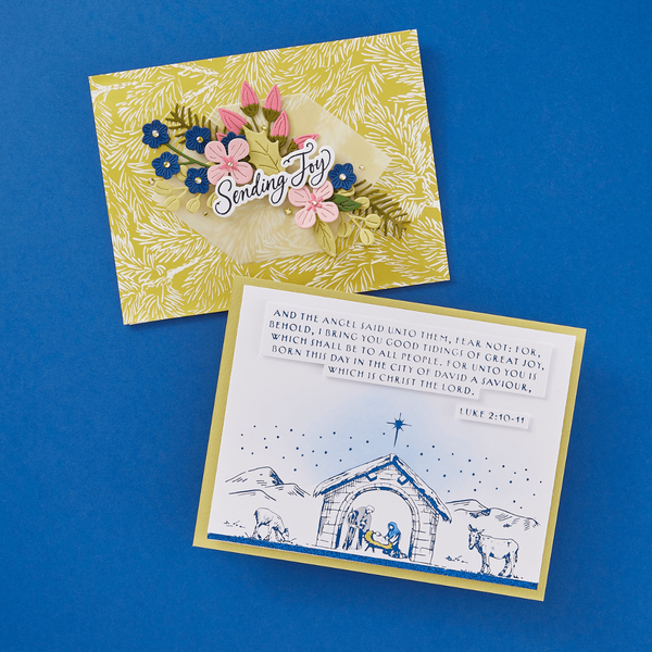 Night & Day Pines Press Plates from the Home for the Holidays Collection