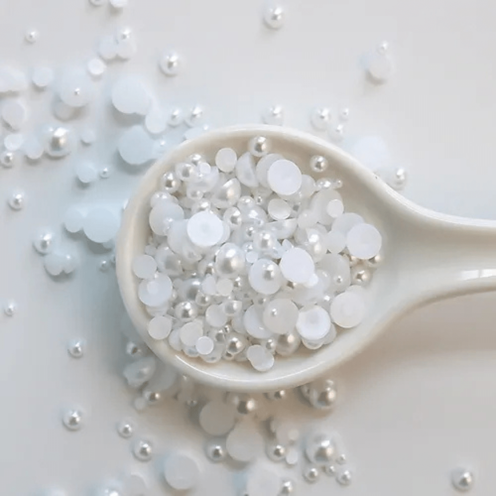 This Calls For Confetti - White Pearl Embellishments