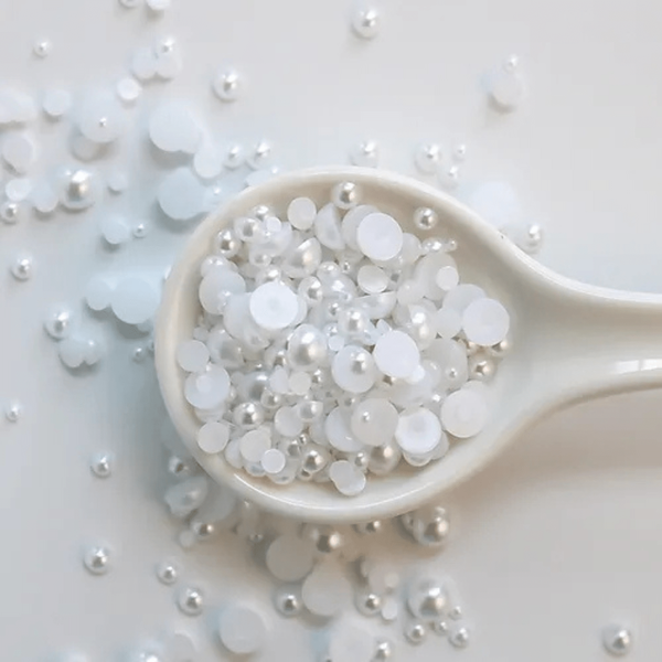 This Calls For Confetti - White Pearl Embellishments