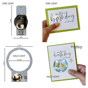 Pear Blossom Press - Halo Lights Combo Pack (2 Halo and 4 One Lights)
