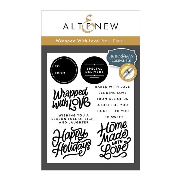 Altenew - Wrapped With Love Press Plates