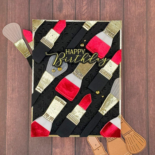 Gorgeous You Makeup Etched Dies