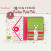 Quick Folio - Envelope Pocket - Black, Kraft and White (3 PK)