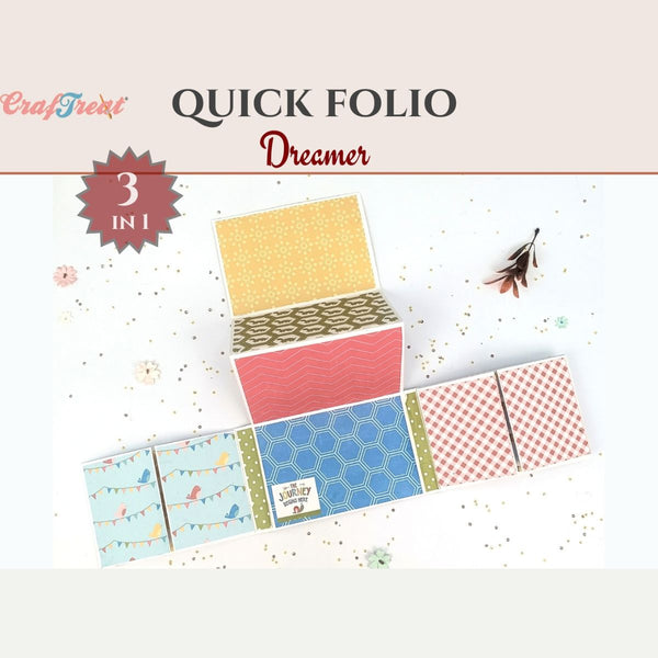 Quick Folio - Dreamer - Black, Kraft and White (3 PK)