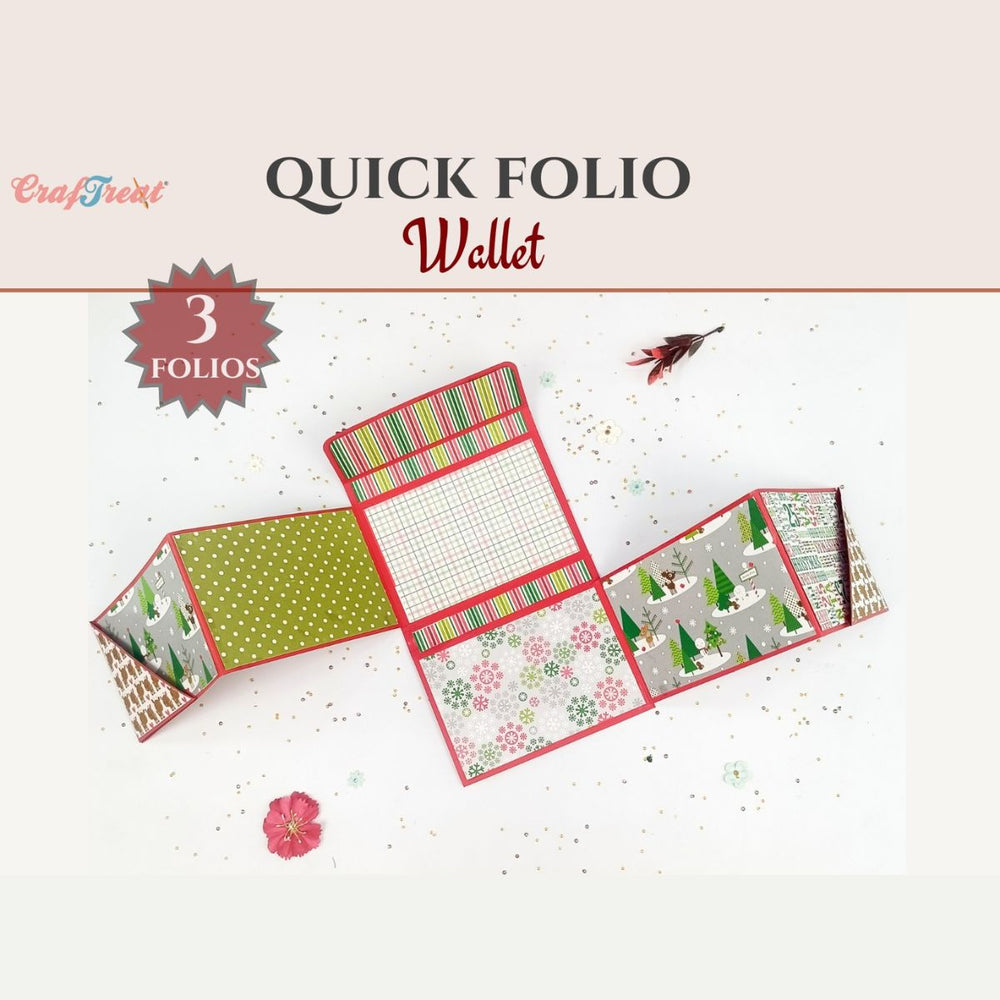 Quick Folio - Wallet - Black, Kraft and White (3 PK)