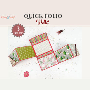 Quick Folio - Wallet - Black, Kraft and White (3 PK)