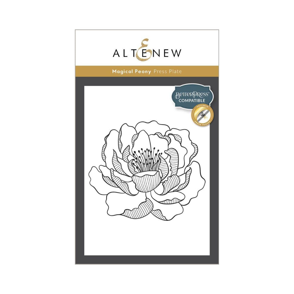 Altenew - Magical Peony Press Plate
