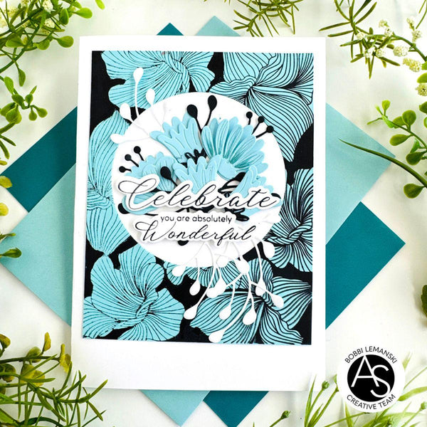 Alex Syberia Designs - Classic Sentiments Press Plate & Die Set