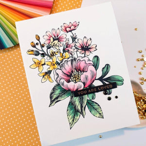 Pressed Bouquet Press Plate