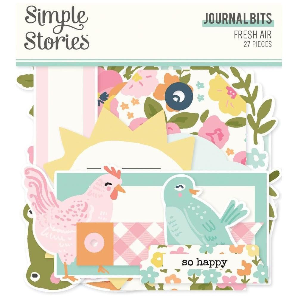Simple Stories - Fresh Air Journal Bits & Pieces