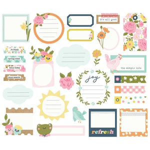 Simple Stories - Fresh Air Journal Bits & Pieces