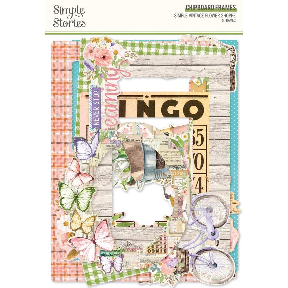 Simple Stories - Simple Vintage Flower Shoppe Chipboard Frames