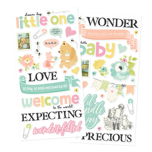 Simple Stories Say Cheese Classic Pooh Baby Foam Stickers