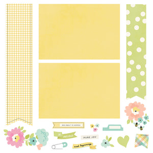 Simple Stories Say Cheese Classic Pooh Baby Simple Pages Page Kit