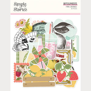 Simple Stories Pink Lemonade Bits & Pieces