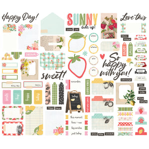 Simple Stories Pink Lemonade Journal Bits & Pieces