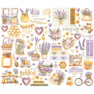Simple Stories Simple Vintage Lavender Fields Bits & Pieces