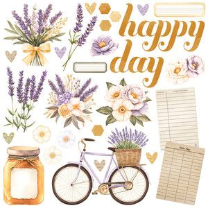 Simple Stories Simple Vintage Lavender Fields Simple Pages Page Kit