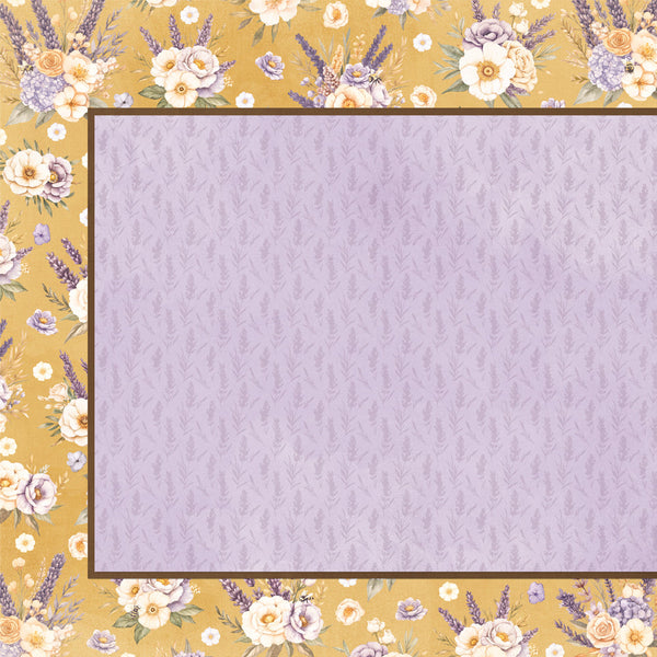 Simple Stories Simple Vintage Lavender Fields Simple Pages Page Kit