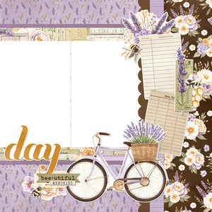 Simple Stories Simple Vintage Lavender Fields Simple Pages Page Kit
