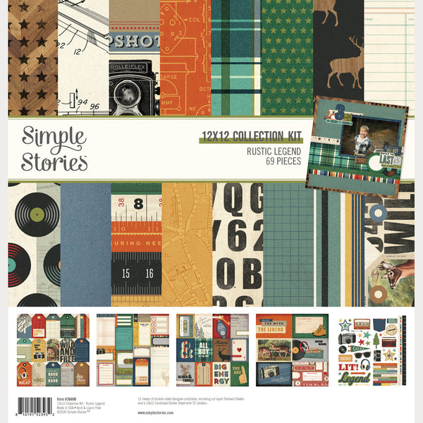 Simple Stories Rustic Legend Collection Kit