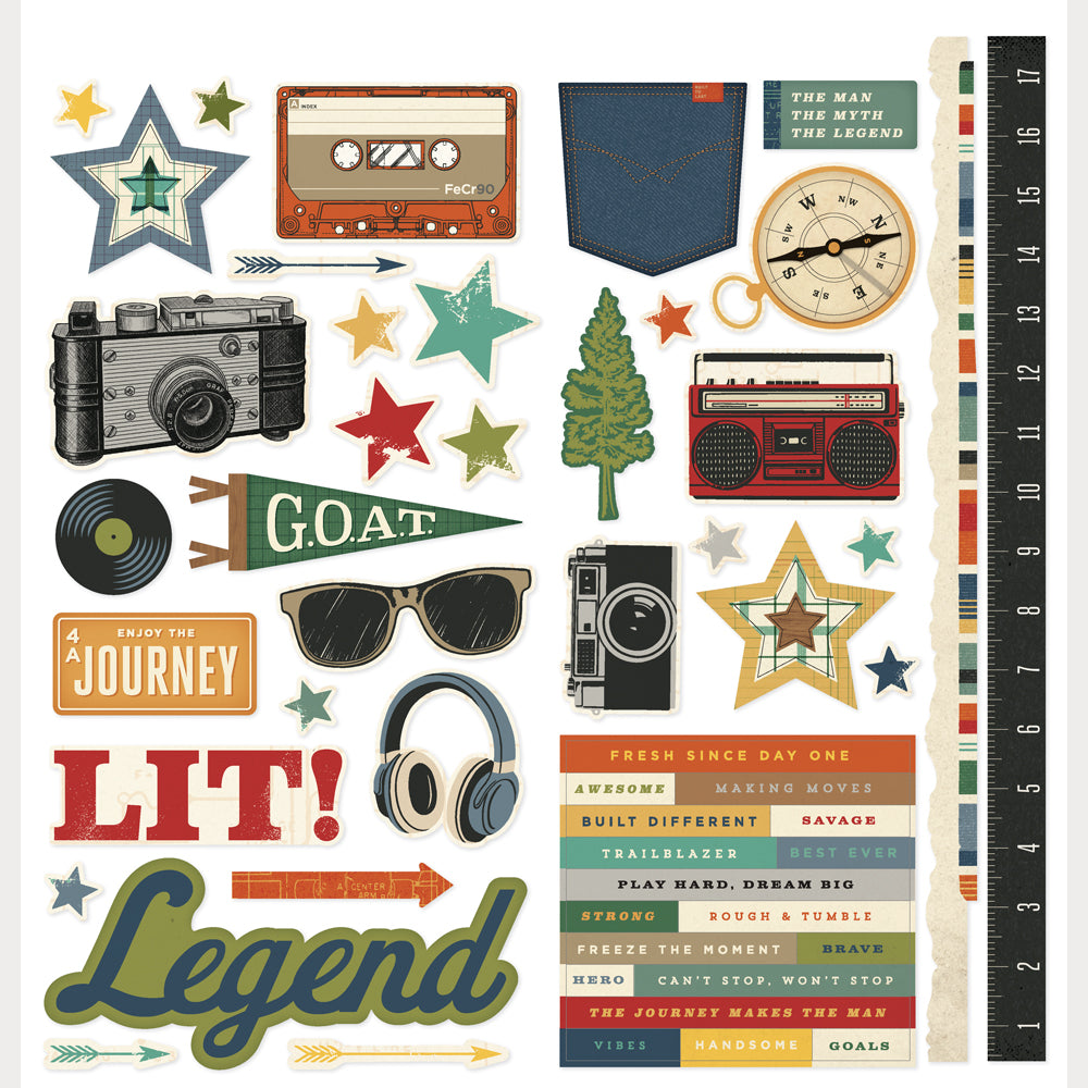 Simple Stories Rustic Legend Collection Kit