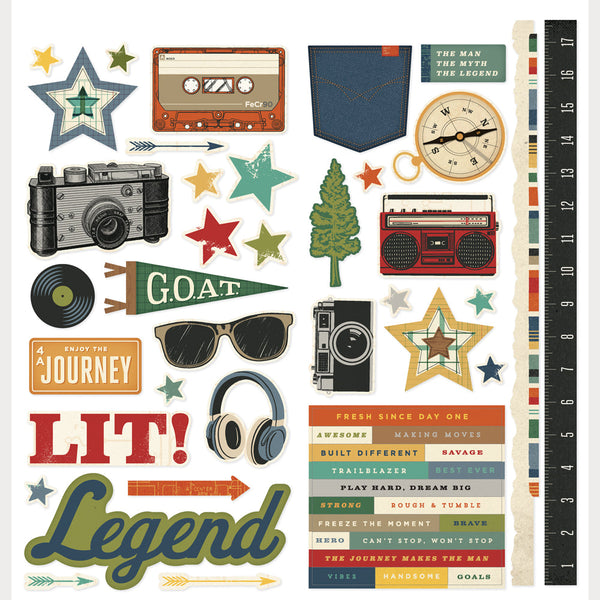 Simple Stories Rustic Legend Collection Kit